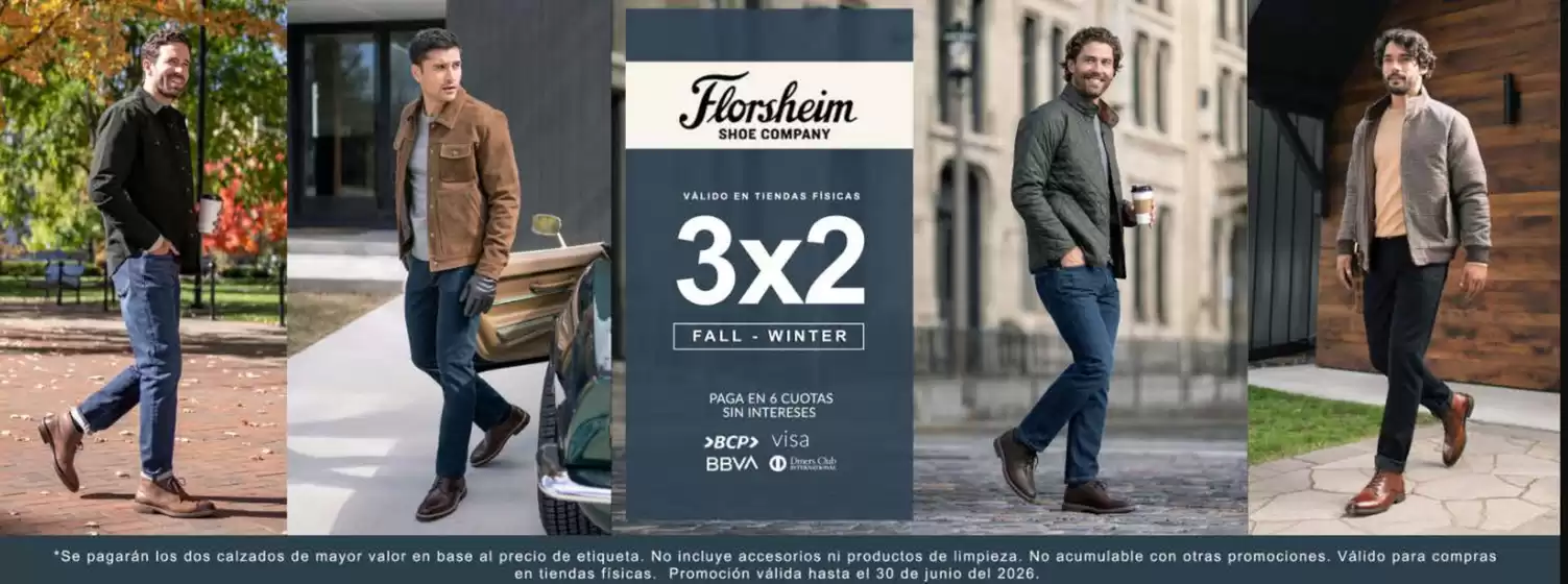 Catálogo Florsheim | 3x2 fall-winter | 2026-06-26T00:00:00.000Z - 2026-06-30T00:00:00.000Z