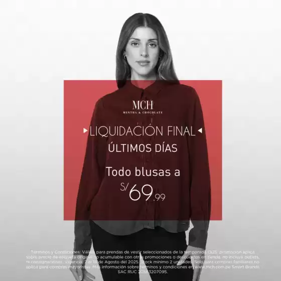 Catálogo Mentha & Chocolate | Liquidacion final | 2025-08-15T00:00:00.000Z - 2025-08-31T00:00:00.000Z