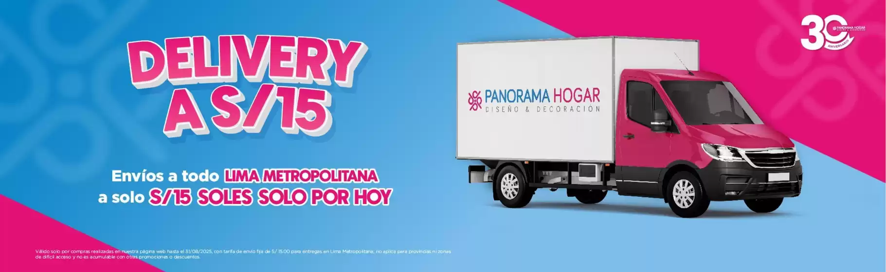 Catálogo Panorama Hogar | Delivery a S/15 | 2025-08-16T00:00:00.000Z - 2025-08-31T00:00:00.000Z