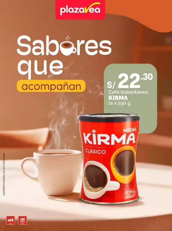 Catálogo Plaza Vea | Sabores que acompanan | 2025-08-18T00:00:00.000Z - 2025-08-31T00:00:00.000Z