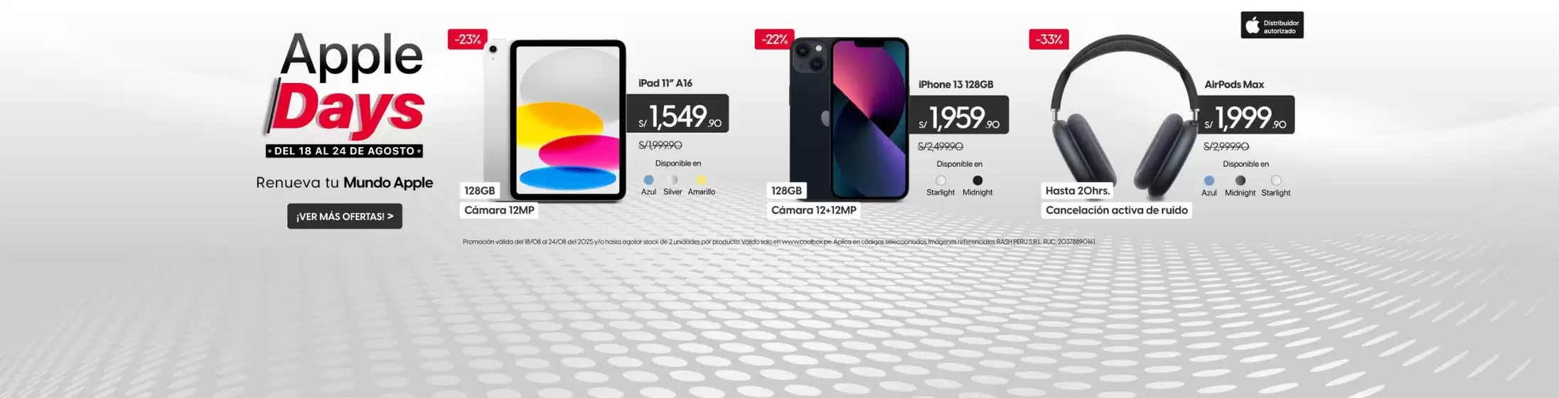 Catálogo Coolbox | Ofertas especial | 2025-08-18T00:00:00.000Z - 2025-08-24T00:00:00.000Z