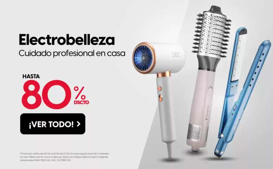 Catálogo Coolbox | Ofertas especiales atractivas para todos | 2025-08-18T00:00:00.000Z - 2025-08-24T00:00:00.000Z