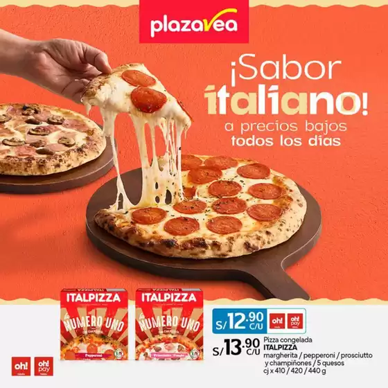 Catálogo Plaza Vea | DIPTICO FESTIVAL DE PASTAS CONGELADAS | 2025-08-18T00:00:00.000Z - 2025-08-31T00:00:00.000Z