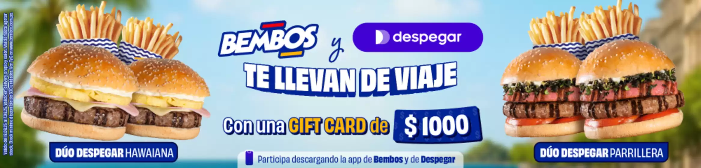 Catálogo Bembos | Te llevan de viaje  | 2025-08-18T00:00:00.000Z - 2025-08-18T00:00:00.000Z