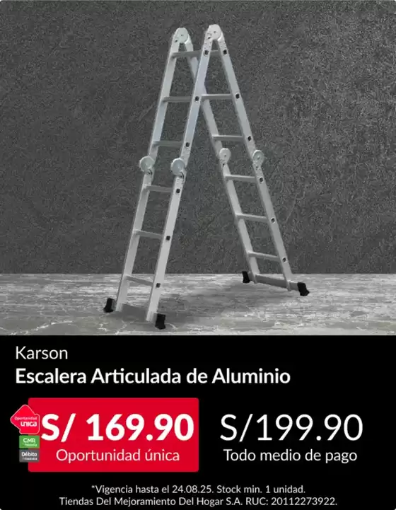Catálogo Sodimac | Karson  | 2025-08-19T00:00:00.000Z - 2025-08-24T00:00:00.000Z