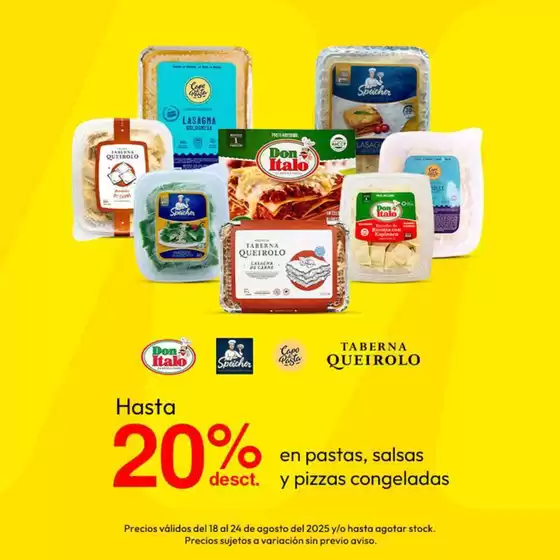 Catálogo Metro |  Hasta 20% desct  | 2025-08-18T00:00:00.000Z - 2025-08-24T00:00:00.000Z