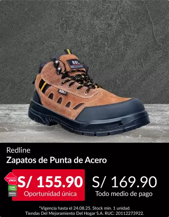 Catálogo Sodimac | Redline  | 2025-08-20T00:00:00.000Z - 2025-08-24T00:00:00.000Z