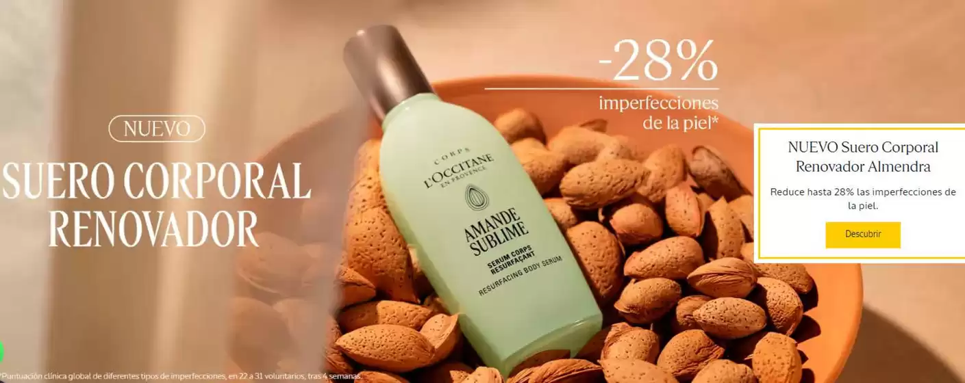 Catálogo L'Occitane | Suero corporal renovador  | 2026-06-29T00:00:00.000Z - 2026-07-18T00:00:00.000Z