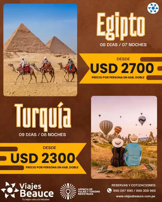 Catálogo Viajes Beauce | Egipto+Turquia  | 2025-08-21T00:00:00.000Z - 2025-08-31T00:00:00.000Z