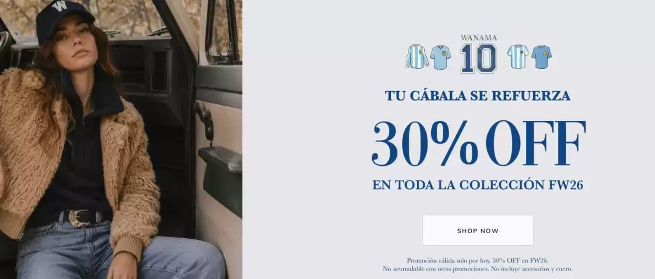 Catálogo Wanama | Tuvabala se refuerza 30%off  | 2026-06-29T00:00:00.000Z - 2026-07-18T00:00:00.000Z
