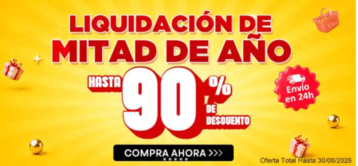 Catálogo LightInTheBox | Liqudacion de mitad de ano  | 2026-06-29T00:00:00.000Z - 2026-06-30T00:00:00.000Z