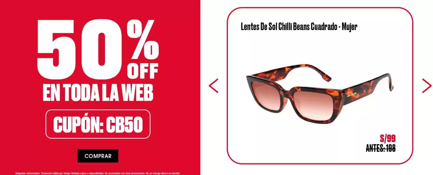 50%off en toda la web