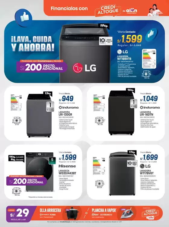 Los electros que mereces