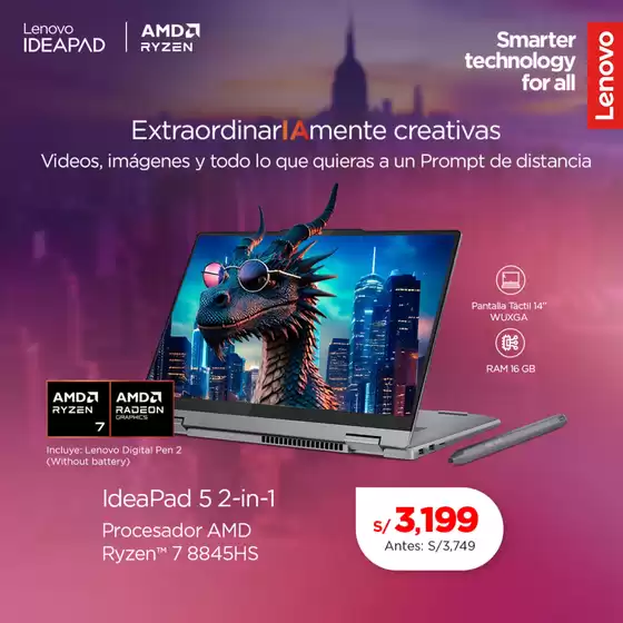 Catálogo La Curacao | IdeaPad 5 | 2025-08-22T00:00:00.000Z - 2025-08-31T00:00:00.000Z
