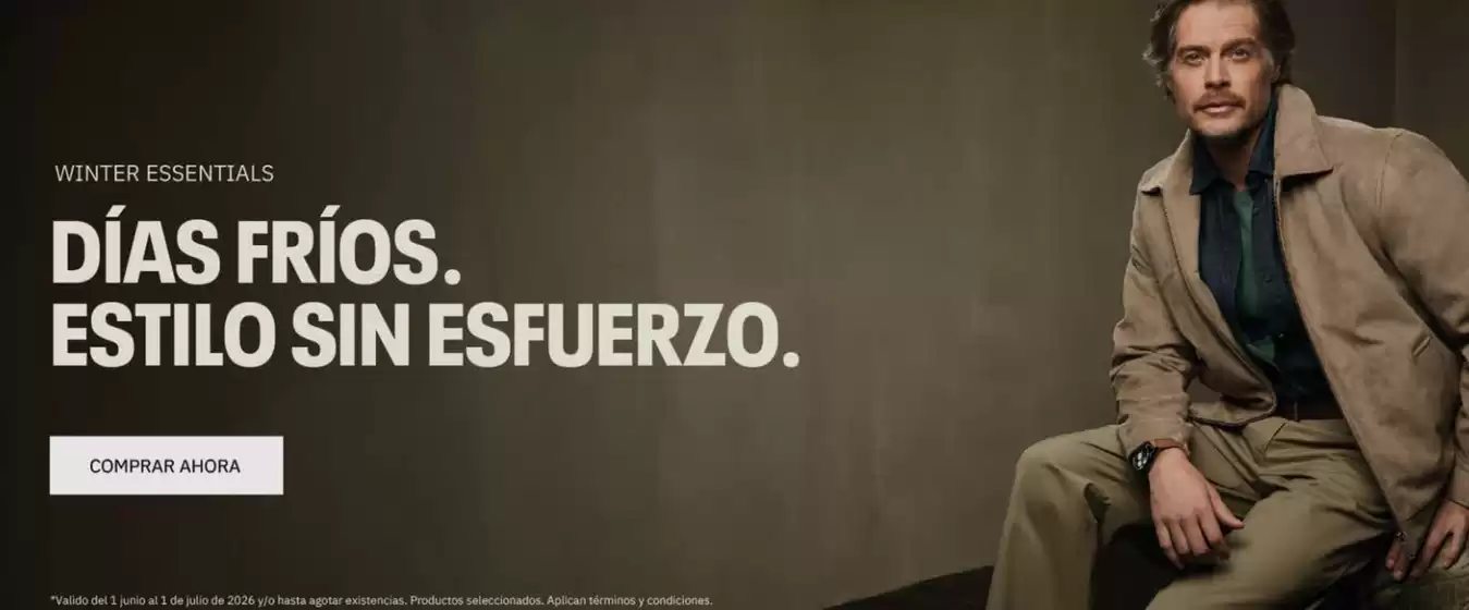 Catálogo Dockers | Dias frios estilo sin esfuerzo  | 2026-06-30T00:00:00.000Z - 2026-07-01T00:00:00.000Z
