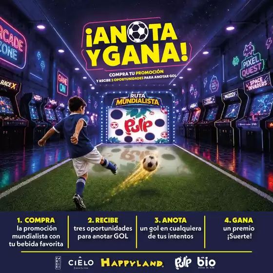 Catálogo Happyland | Anota y gana! | 2026-06-30T00:00:00.000Z - 2026-07-05T00:00:00.000Z