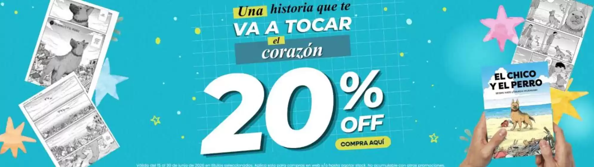 Catálogo Ibero Librerías | Una historia que te va a tocar el corazon 20%off | 2026-06-30T00:00:00.000Z - 2026-06-30T00:00:00.000Z