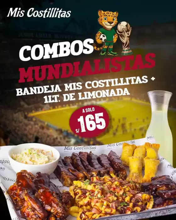 Catálogo Mis Costillitas | Combos mundialistas  | 2026-06-30T00:00:00.000Z - 2026-07-31T00:00:00.000Z