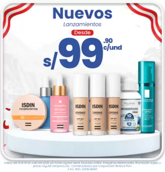 Catálogo Boticas Perú | Ofertas principales para todos los clientes | 2026-07-01T00:00:00.000Z - 2026-07-31T00:00:00.000Z