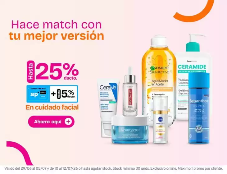 Catálogo Mifarma | Ofertas principales para todos los clientes | 2026-06-29T00:00:00.000Z - 2026-07-12T00:00:00.000Z
