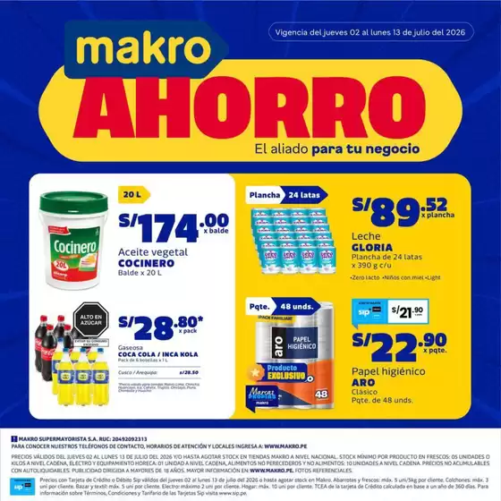 Catálogo Makro | Catálogo Makroahorro #14 | 2026-07-02T00:00:00.000Z - 2026-07-13T00:00:00.000Z