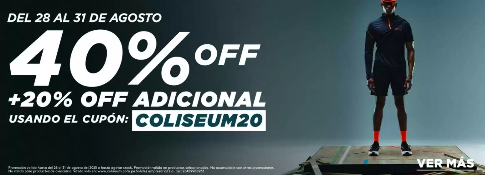 Catálogo Umbro | 40%off +20$off  | 2025-08-28T00:00:00.000Z - 2025-08-31T00:00:00.000Z