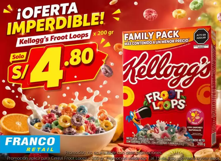 Catálogo Franco Supermercado | Oferta imperdible! | 2026-07-02T00:00:00.000Z - 2026-07-15T00:00:00.000Z