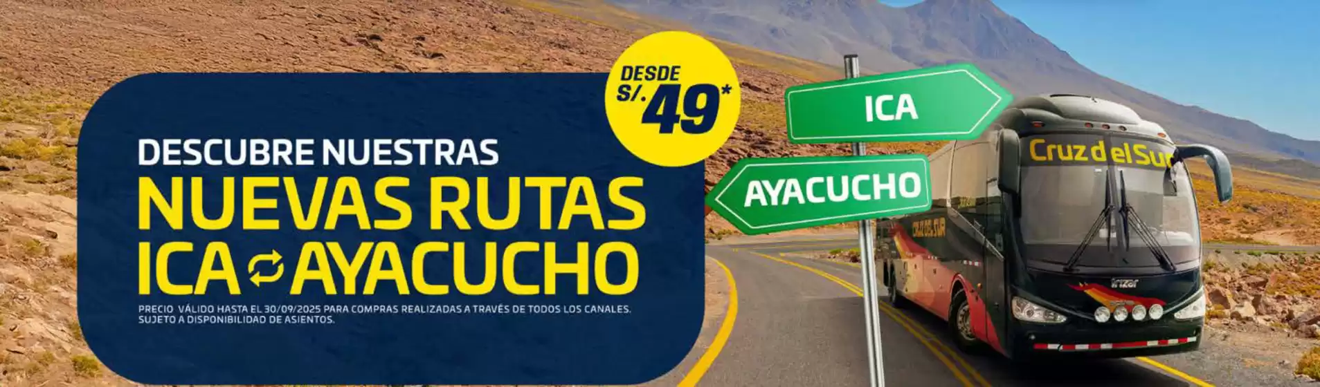 Nuevas rutas ica ayacucho
