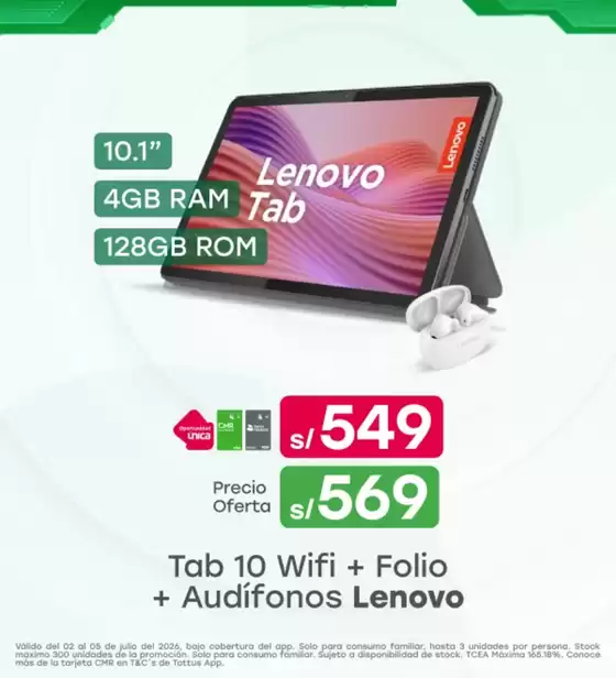 Catálogo Tottus | Nuestras mejores ofertas para ti | 2026-07-02T00:00:00.000Z - 2026-07-05T00:00:00.000Z
