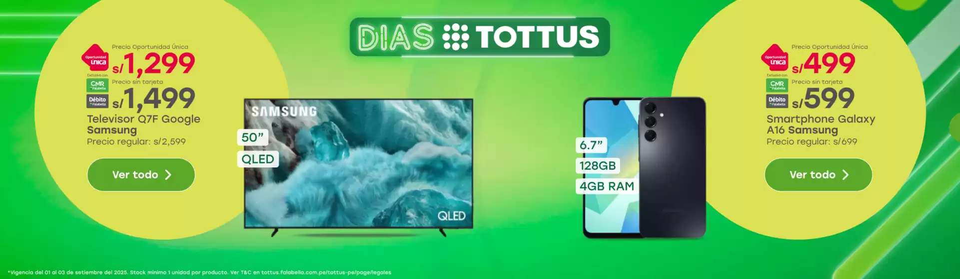 Catálogo Tottus | Ofertas para cazadores de gangas | 2025-09-01T00:00:00.000Z - 2025-09-03T00:00:00.000Z