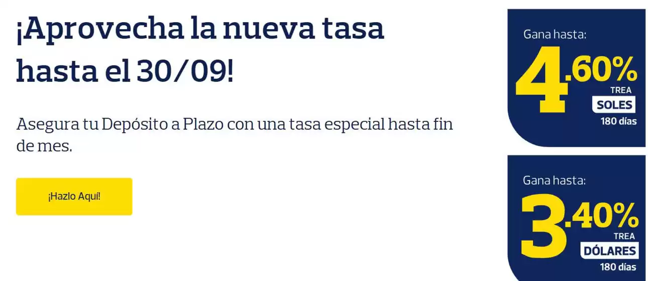 Catálogo Banco Pichincha | Aprovecha la nueva tasa hasta el 30/9 | 2025-09-02T00:00:00.000Z - 2025-09-30T00:00:00.000Z