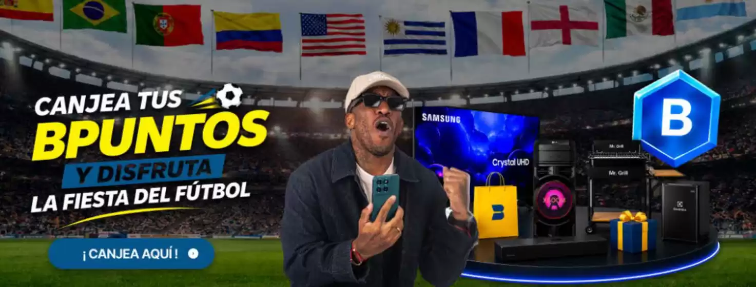 Catálogo Bitel | Canjea tus Bpuntos y disfruta la fiesta del futbol | 2026-07-06T00:00:00.000Z - 2026-07-31T00:00:00.000Z