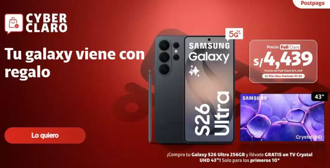 Catálogo Claro | Cyber Claro | 2026-07-06T00:00:00.000Z - 2026-07-06T00:00:00.000Z