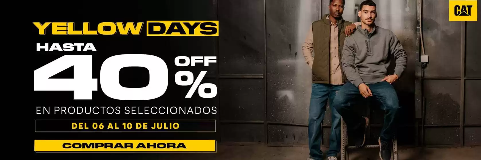 Catálogo Cat | Yellow Days! | 2026-07-06T00:00:00.000Z - 2026-07-10T00:00:00.000Z
