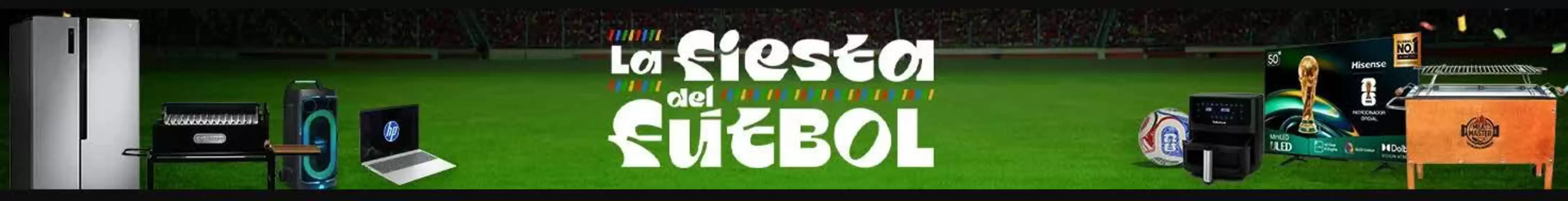 Catálogo Estilos | La fiesta del futbol | 2026-07-06T00:00:00.000Z - 2026-07-31T00:00:00.000Z