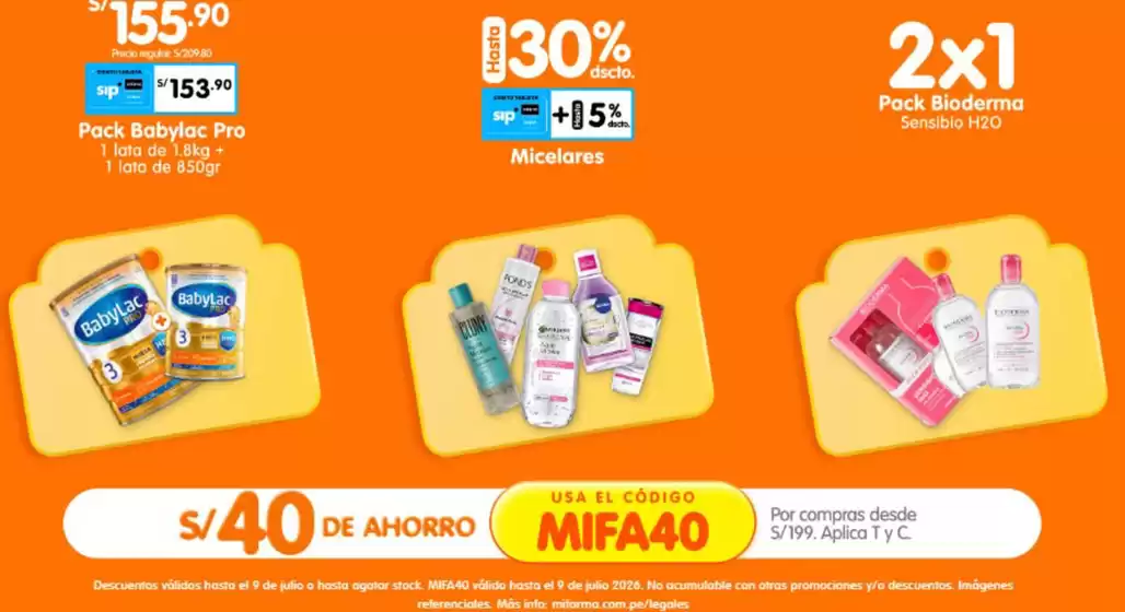 Catálogo Mifarma | Ofertas | 2026-07-06T00:00:00.000Z - 2026-07-09T00:00:00.000Z