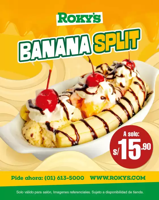 Catálogo Rokys | Banana Split | 2026-07-06T00:00:00.000Z - 2026-07-25T00:00:00.000Z