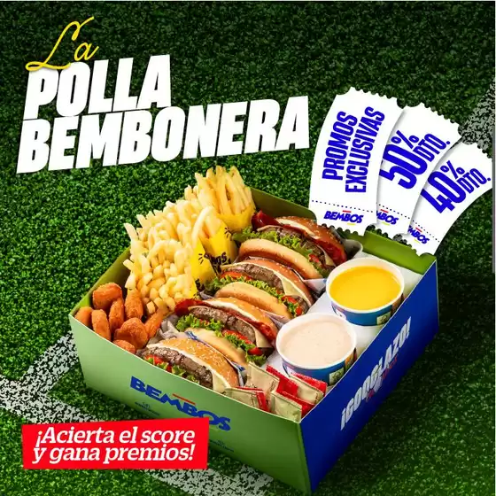 Catálogo Bembos | Descuentos y promociones | 2026-07-07T00:00:00.000Z - 2026-07-21T00:00:00.000Z