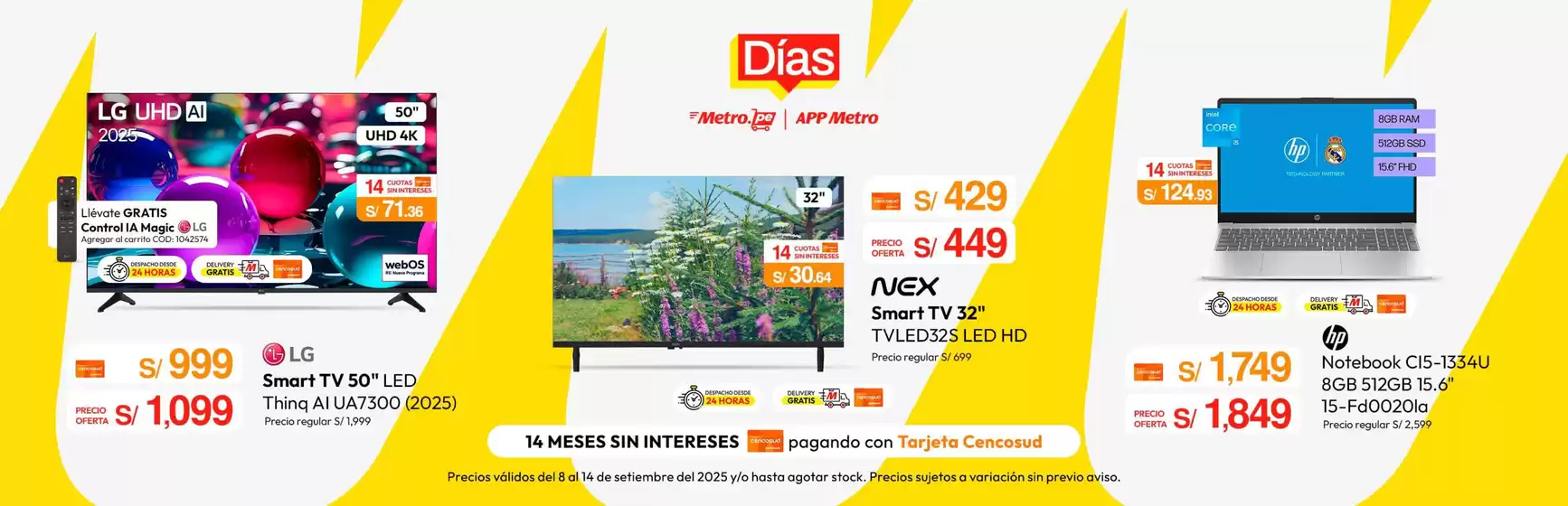 Catálogo Metro | Catálogo Metro! | 2025-09-08T00:00:00.000Z - 2025-09-14T00:00:00.000Z