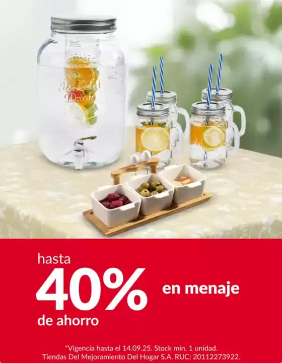 Catálogo Sodimac | Ofertas especiales para ti | 2025-09-09T00:00:00.000Z - 2025-09-23T00:00:00.000Z