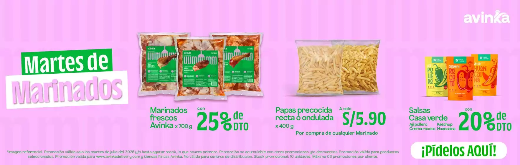 Catálogo Avinka | Ofertas para cazadores de gangas | 2026-07-01T00:00:00.000Z - 2026-07-31T00:00:00.000Z