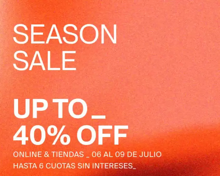 Catálogo Crepier | Season Sale  | 2026-07-07T00:00:00.000Z - 2026-07-09T00:00:00.000Z