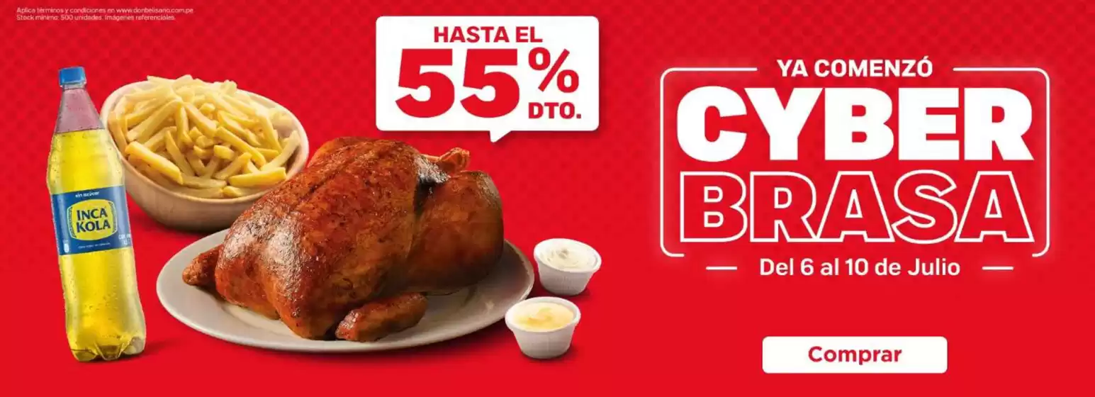 Catálogo Don Belisario | Cyber Brasa | 2026-07-07T00:00:00.000Z - 2026-07-10T00:00:00.000Z