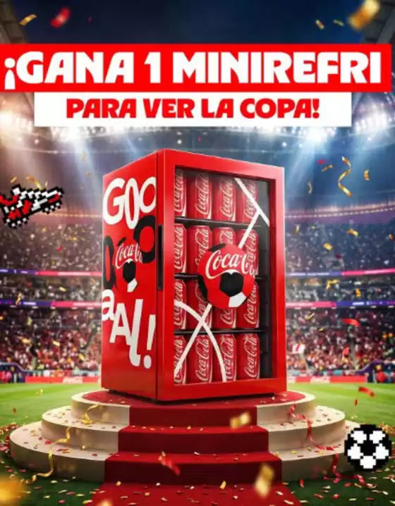 Catálogo Pizza Hut | Gana 1 minirefri parara ver la copa! | 2026-07-07T00:00:00.000Z - 2026-07-31T00:00:00.000Z
