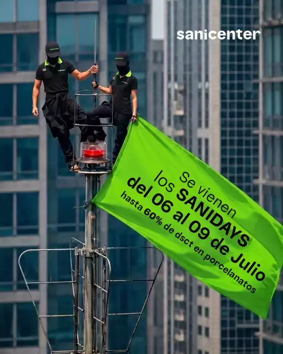 Catálogo Sanicenter | Sanidays | 2026-07-07T00:00:00.000Z - 2026-07-09T00:00:00.000Z