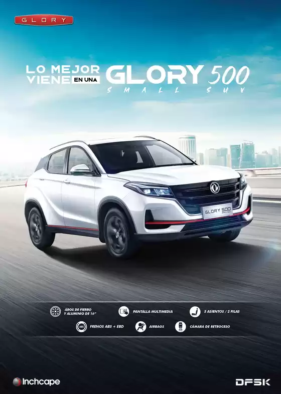 Catálogo DFSK | Glory 500 small suv  | 2026-07-07T00:00:00.000Z - 2027-02-28T00:00:00.000Z