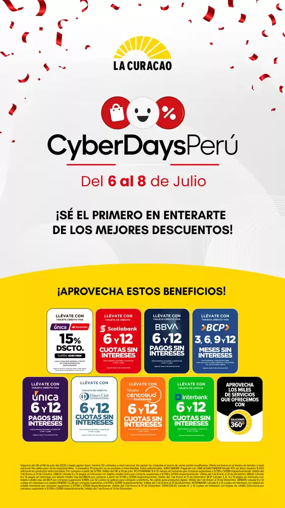 Catálogo La Curacao | LC KIOSKO CYBERDAYS | 2026-07-06T00:00:00.000Z - 2026-07-08T00:00:00.000Z