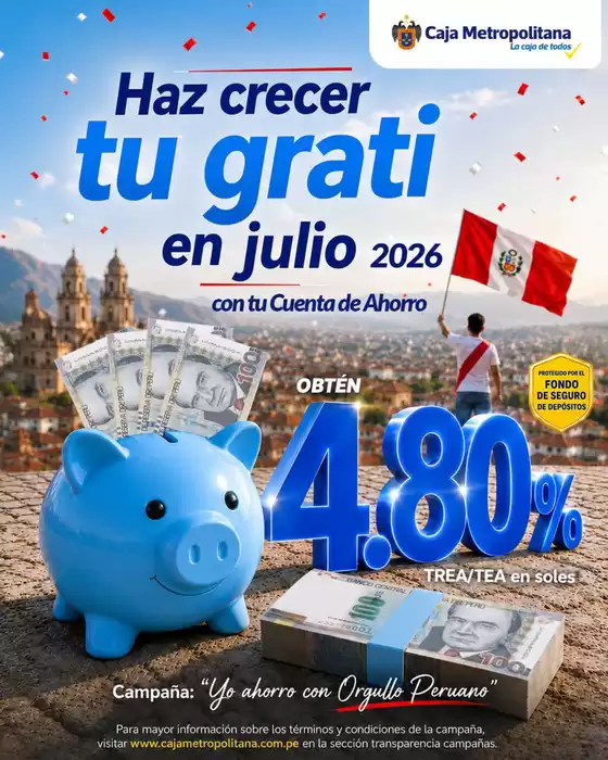Catálogo Caja Metropolitana | Haz crecer tu grati en julio | 2026-07-08T00:00:00.000Z - 2026-07-31T00:00:00.000Z