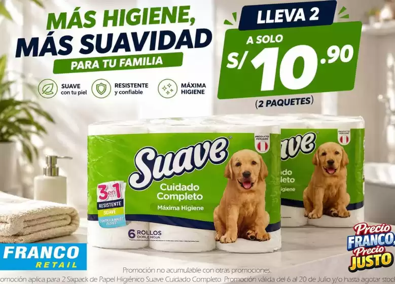 Catálogo Franco Supermercado | Promos  | 2026-07-08T00:00:00.000Z - 2026-07-20T00:00:00.000Z
