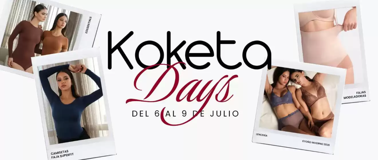 Catálogo Koketa | Koketa Days  | 2026-07-08T00:00:00.000Z - 2026-07-09T00:00:00.000Z